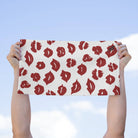 Tons of Kisses | Mix & Match Soft Fun-Flirty Lovers’ Towels