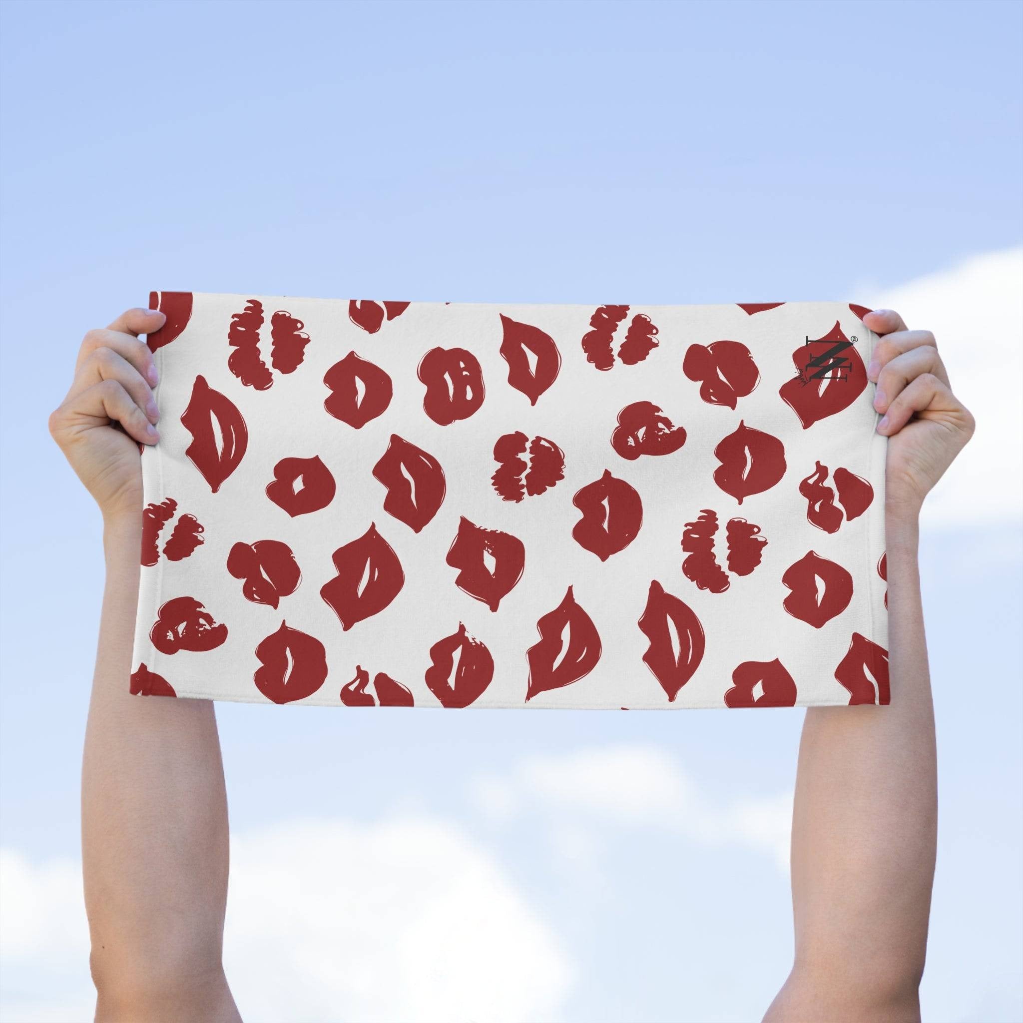 Tons of Kisses | Mix & Match Soft Fun-Flirty Lovers’ Towels