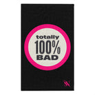 Totally 100% Bad Black | Mix & Match Soft Fun-Flirty Lovers’ Towels