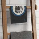 Totally 100% Wet Black | Mix & Match Soft Fun-Flirty Lovers’ Towels