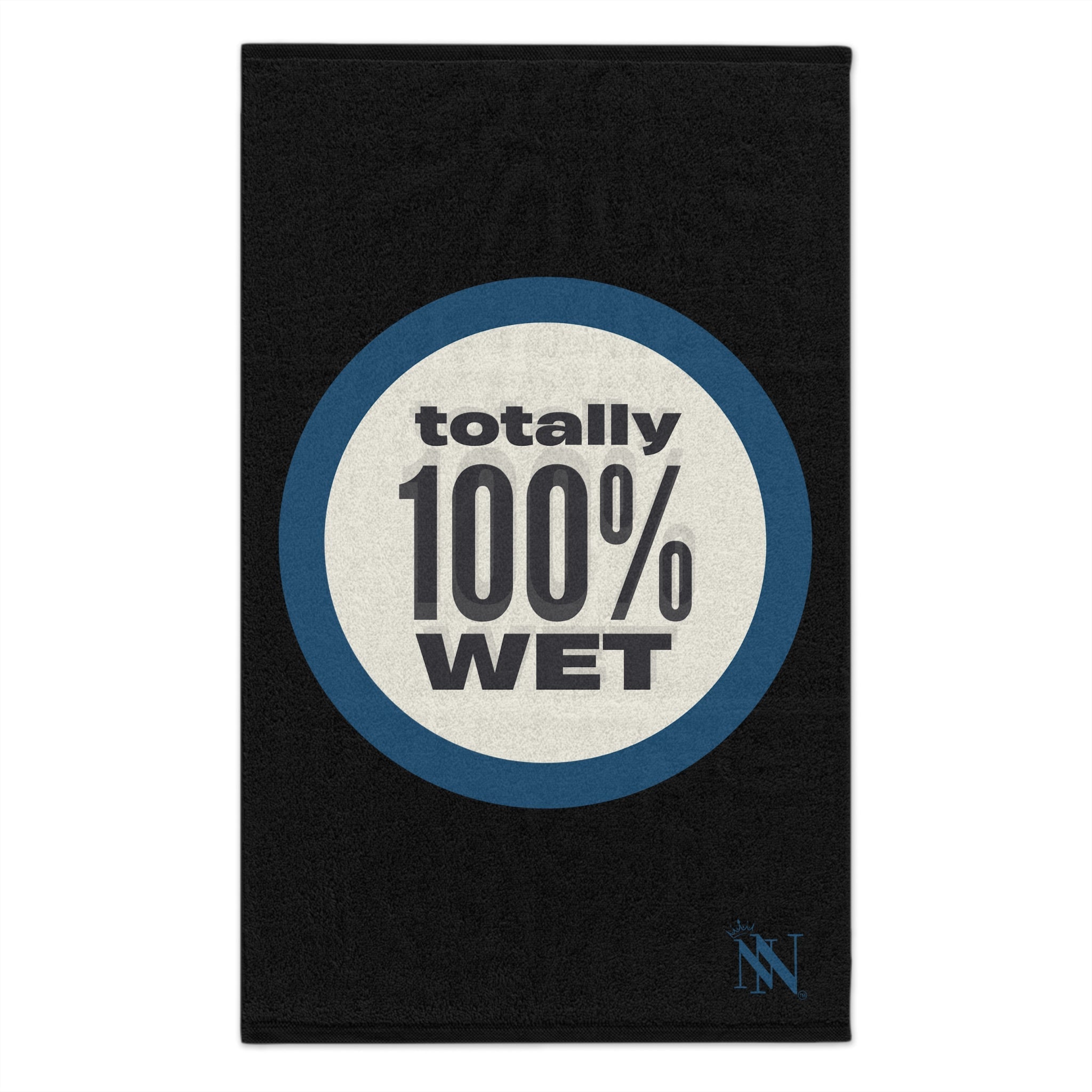 Totally 100% Wet Black | Mix & Match Soft Fun-Flirty Lovers’ Towels