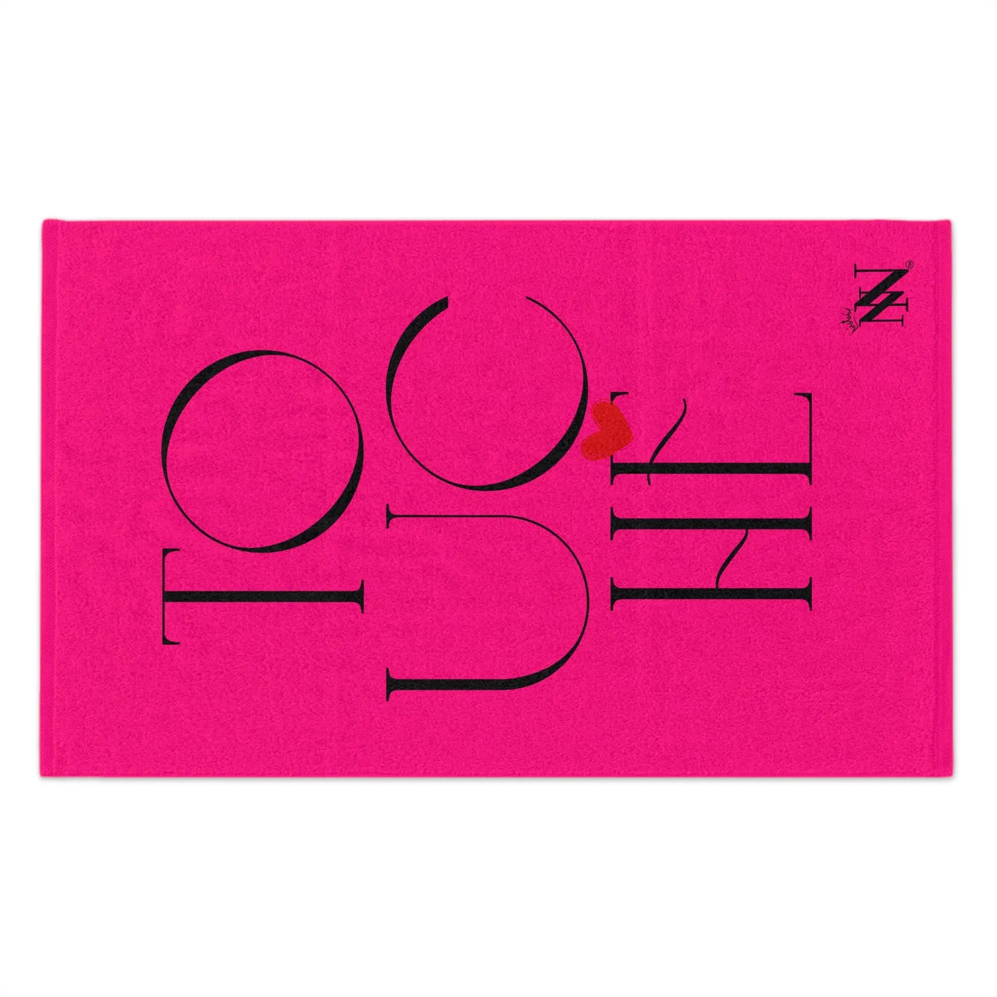 Touché Pink | Mix & Match Soft Fun-Flirty Lovers’ Towels