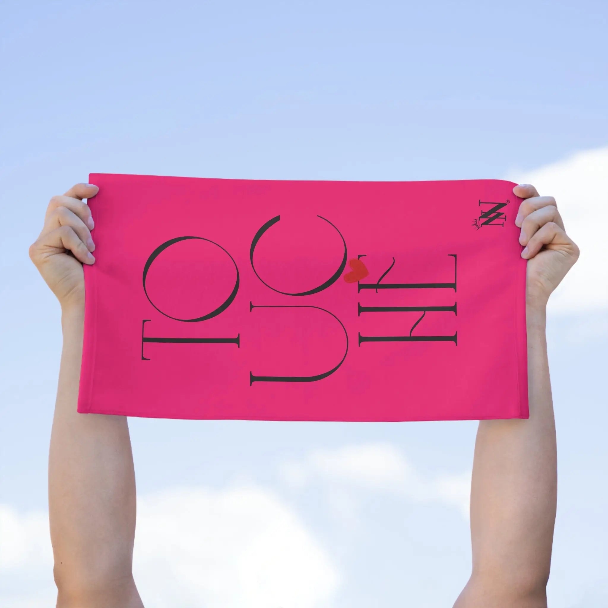 Touché Pink | Mix & Match Soft Fun-Flirty Lovers’ Towels
