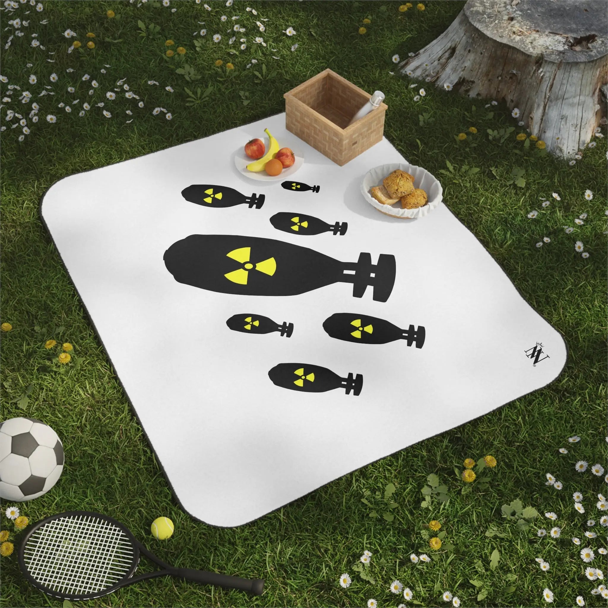 Toxic Bombs | Mix Match Fun-Flirty Lovers’ Water-Resistant Blankets