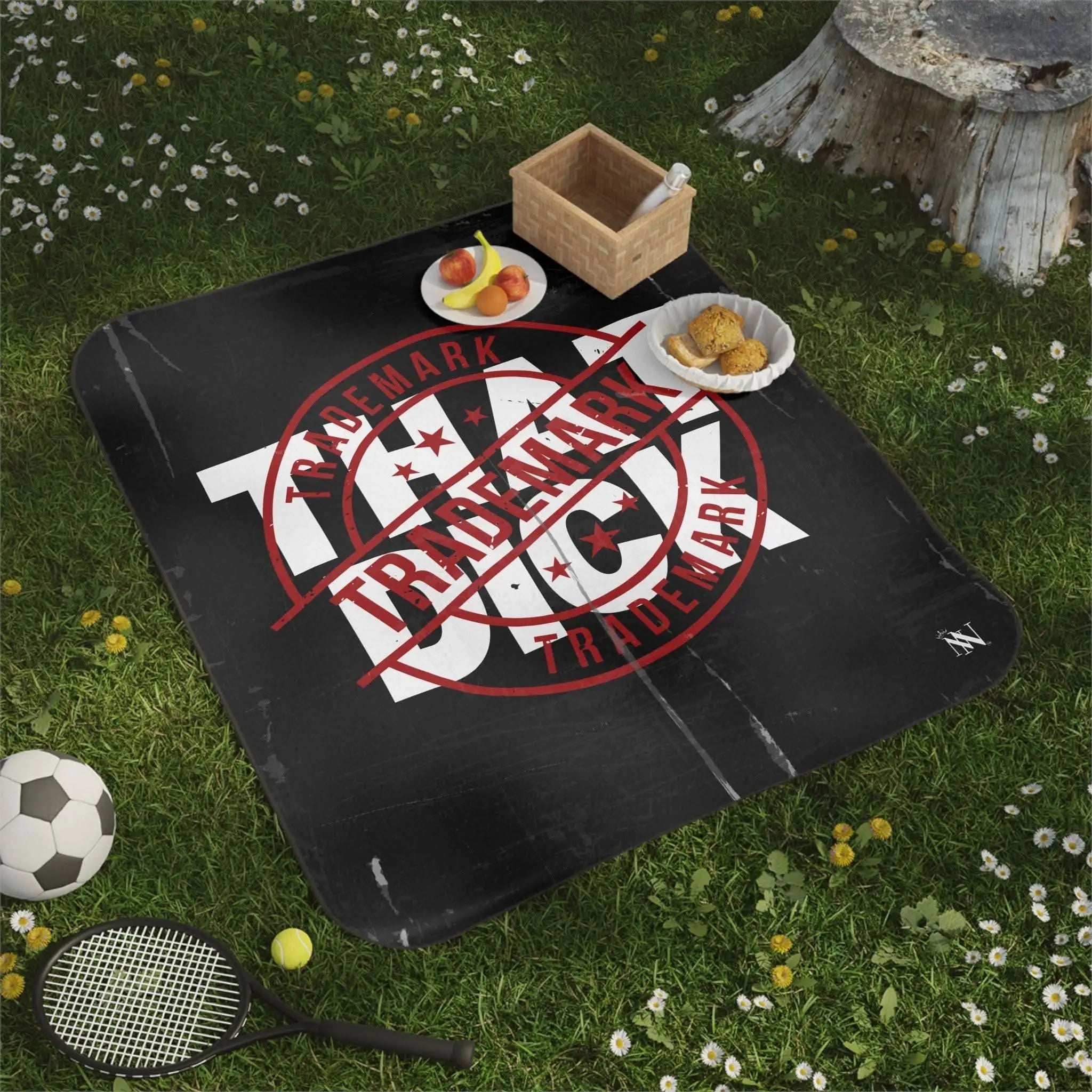 Trademark That Dick | Mix Match Fun-Flirty Lovers’ Water-Resistant Blankets
