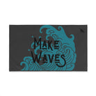 Traditional Make Waves Dark Grey | Mix & Match Original Fun-Flirty Lovers’ Towels