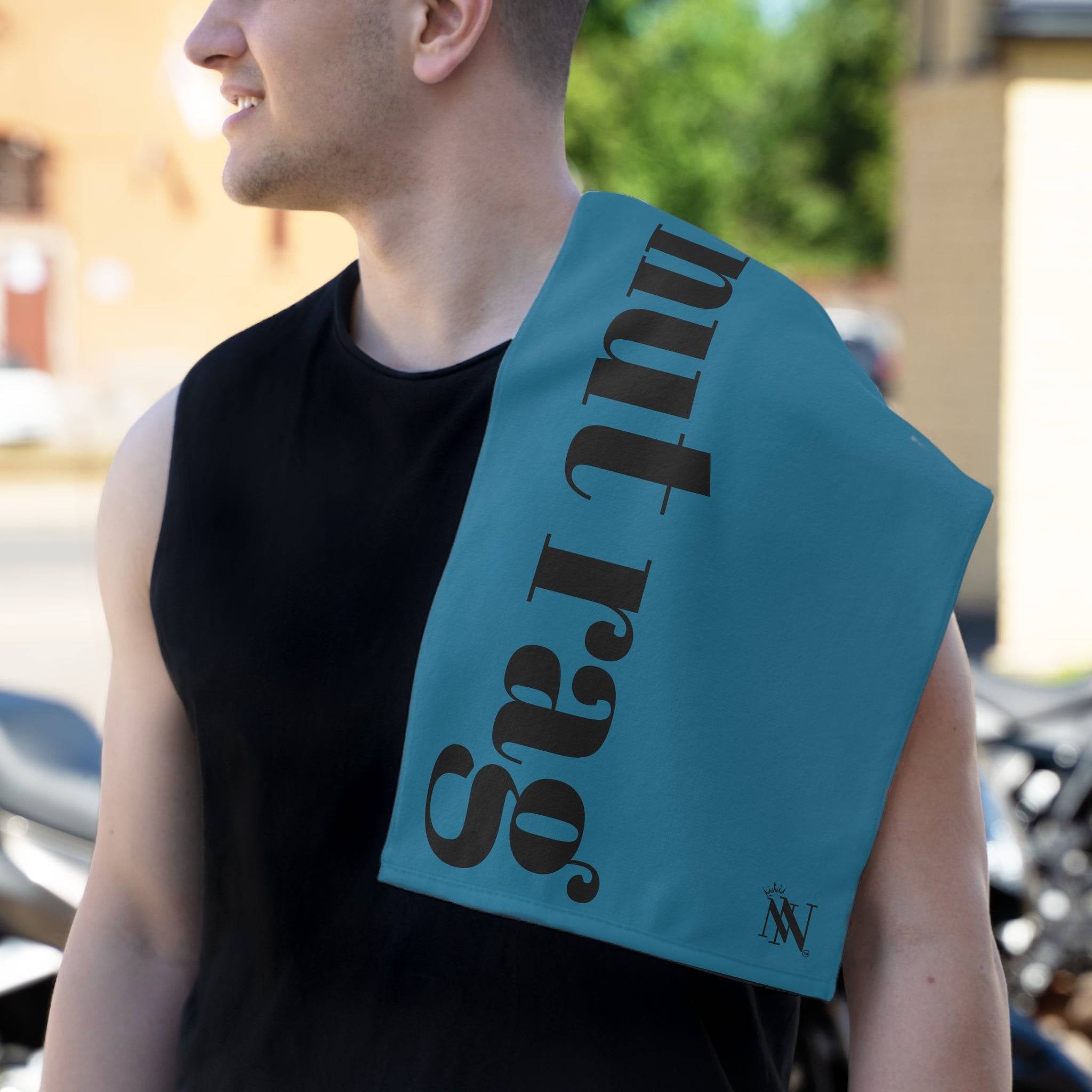 Traditional Nut Rag Blue Mix & Match Soft Sex Towels | Flirty Lovers’ Gifts