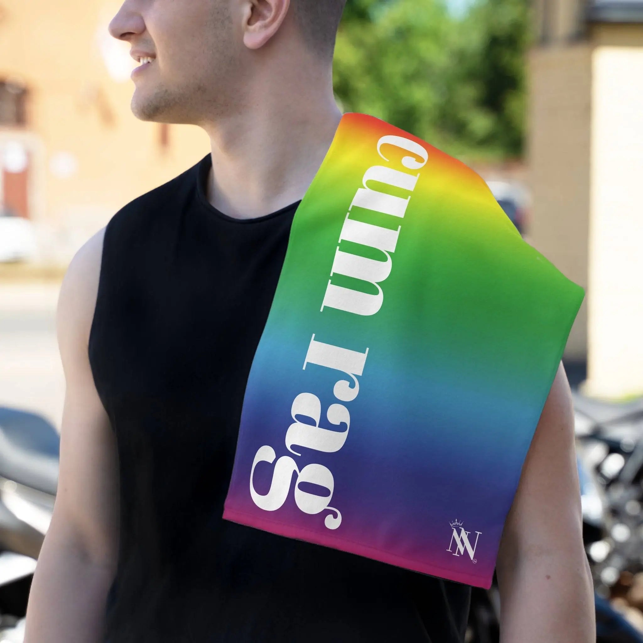 Traditional Rainbow Cum Rag | Mix & Match Soft Fun-Flirty Lovers’ Towels