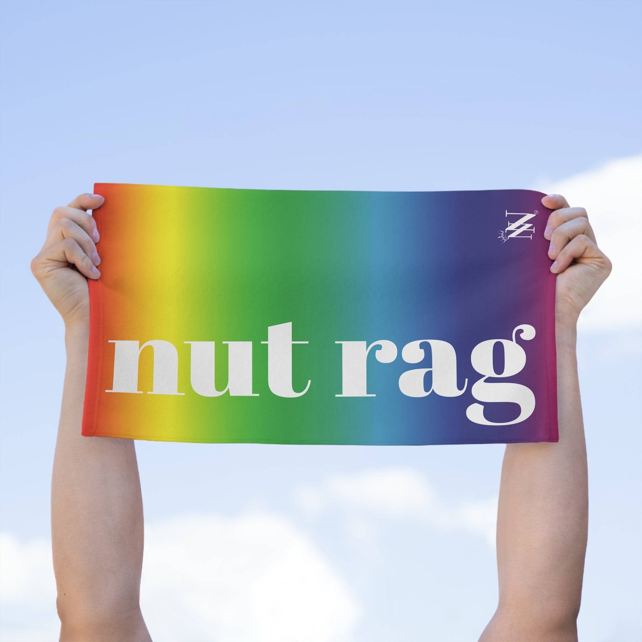 Traditional Rainbow Nut Rag | Mix & Match Soft Fun-Flirty Lovers’ Towels