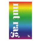 Traditional Rainbow Nut Rag | Mix & Match Soft Fun-Flirty Lovers’ Towels