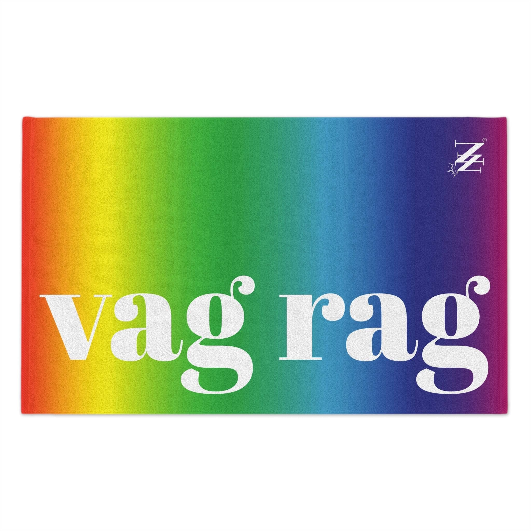 Traditional Rainbow Vag Rag | Mix & Match Soft Fun-Flirty Lovers’ Towels