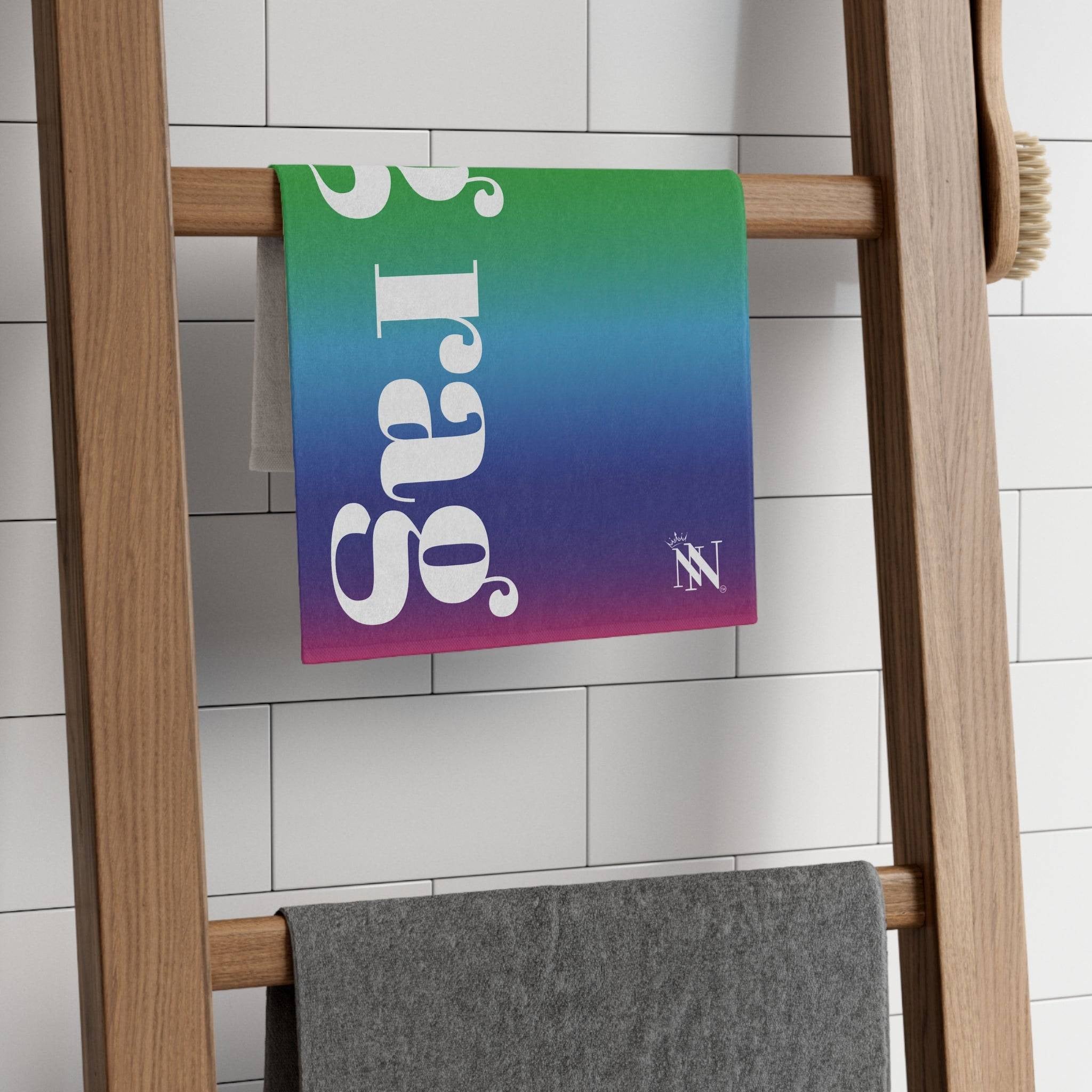 Traditional Rainbow Vag Rag | Mix & Match Soft Fun-Flirty Lovers’ Towels