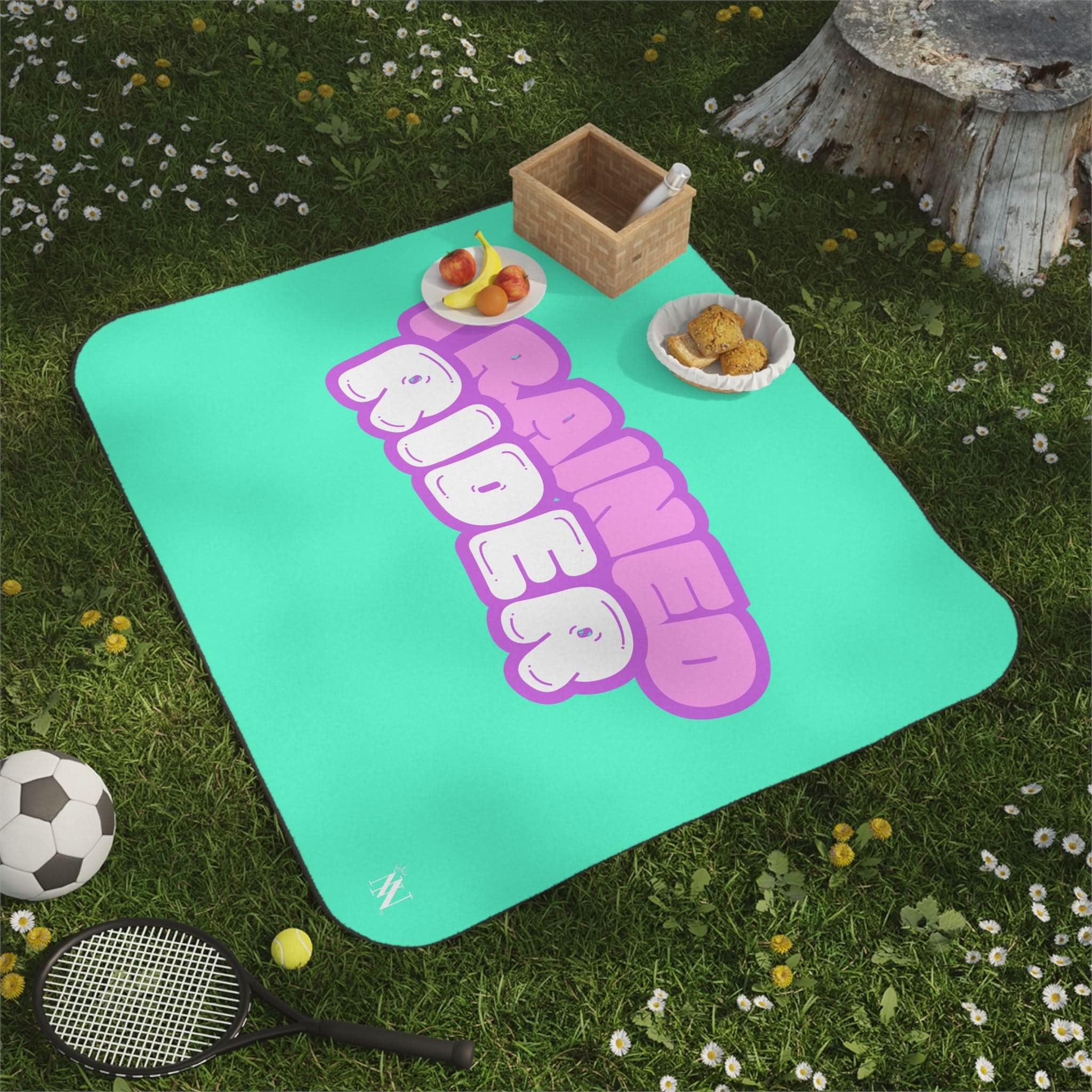 Trained Rider | Mix Match Fun-Flirty Lovers’ Water-Resistant Blankets