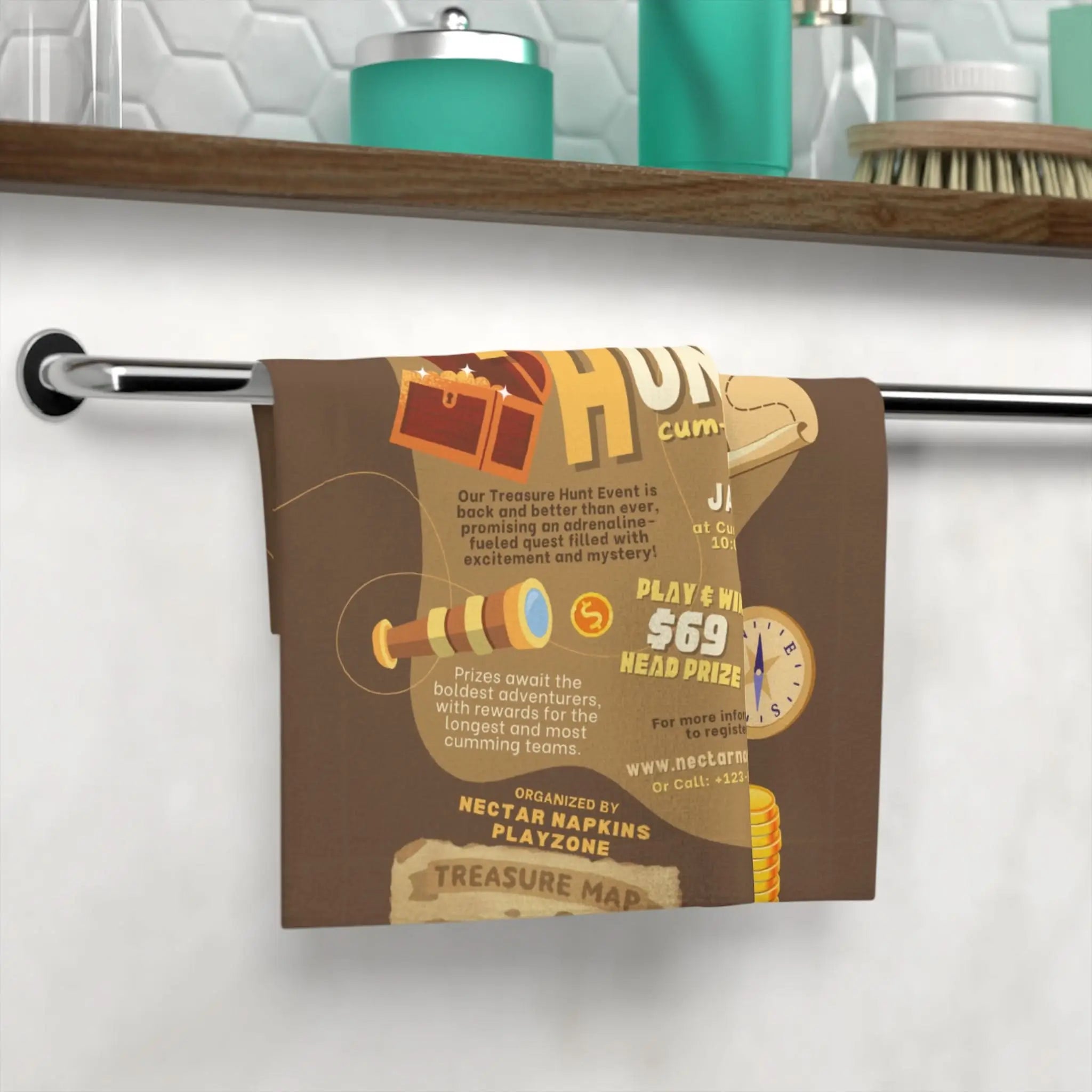 Treasure Hunt | Mix & Match Lils’ Fun-Flirty Lovers’ Towels