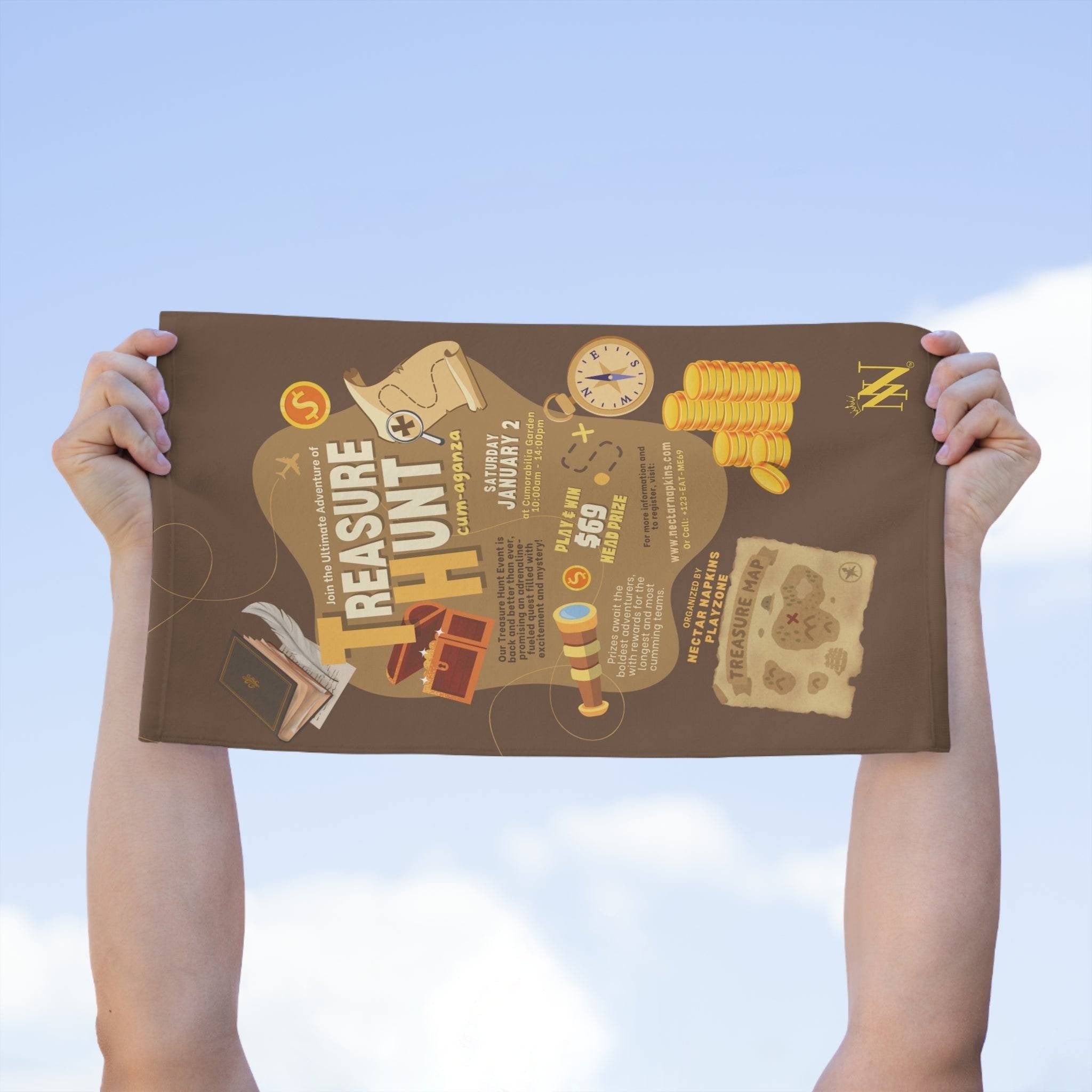 Treasure Hunt | Mix & Match Soft Fun-Flirty Lovers’ Towels