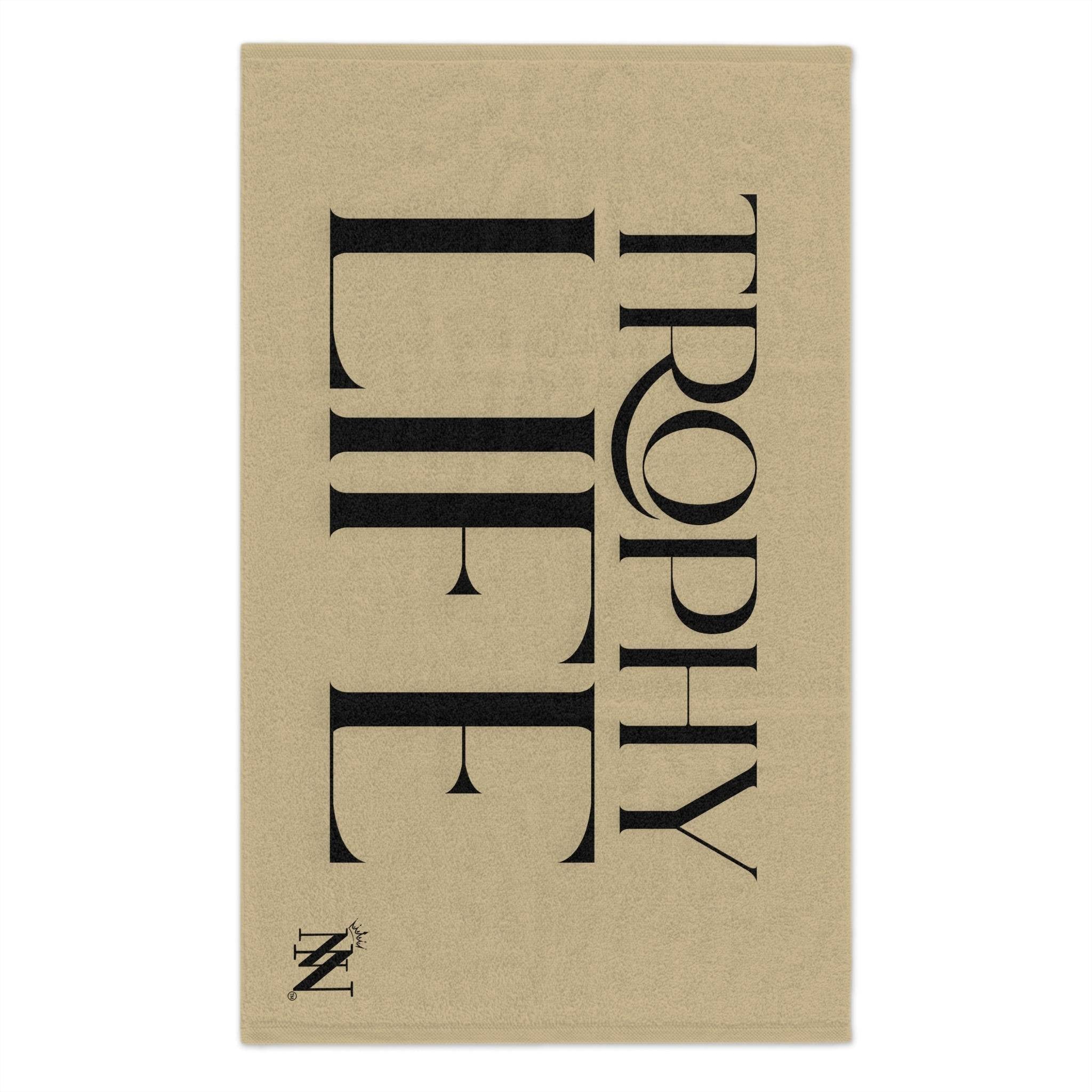 Trophy Life Gold Mix & Match Soft Sex Towels | Naughty Lovers’ Gifts