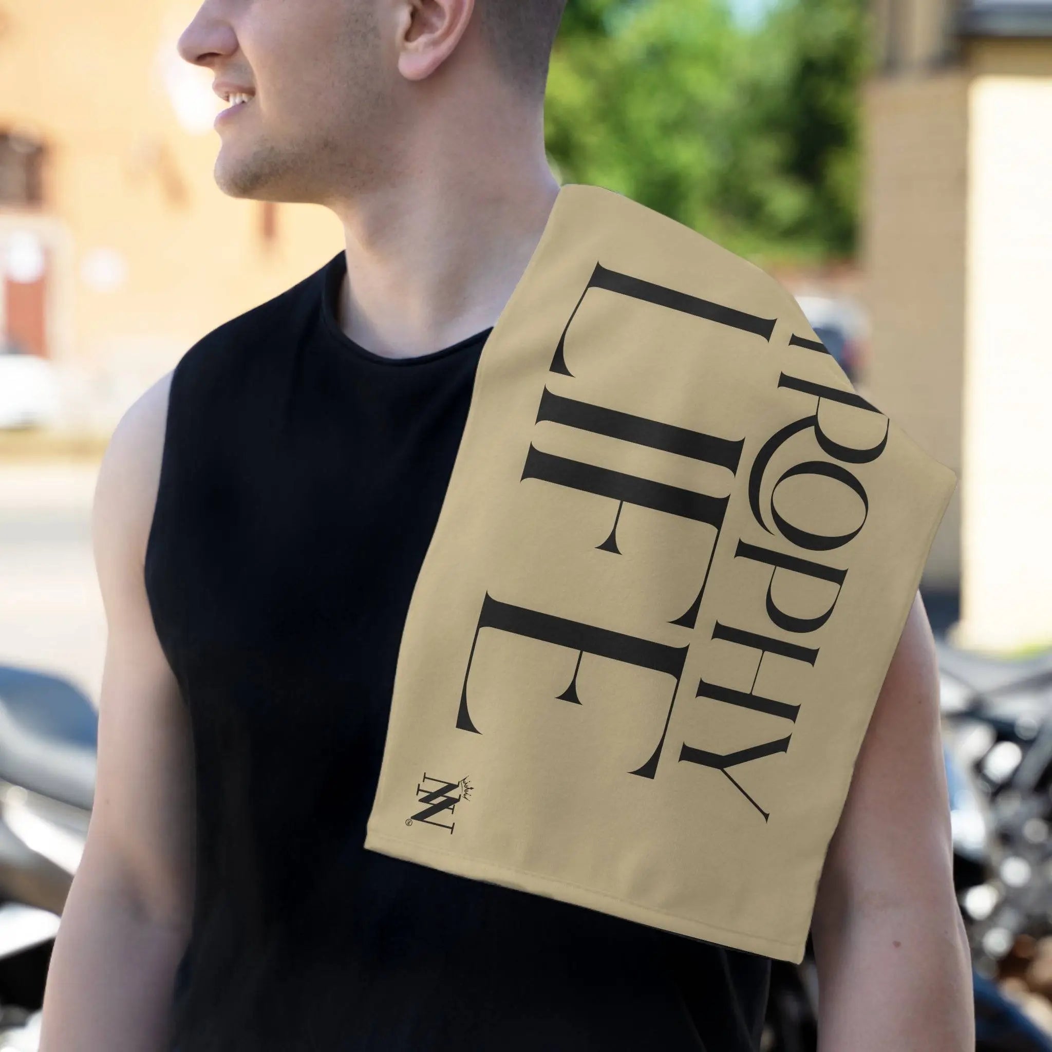 Trophy Life Gold Mix & Match Soft Sex Towels | Naughty Lovers’ Gifts