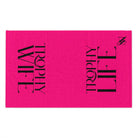 Trophy Life Wife Pink Shareable Mix & Match Soft Sex Towels | Naughty Lovers’ Gifts
