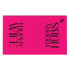 Trophy Wife Hubs Pink Shareable Mix & Match Soft Sex Towels | Naughty Lovers’ Gifts
