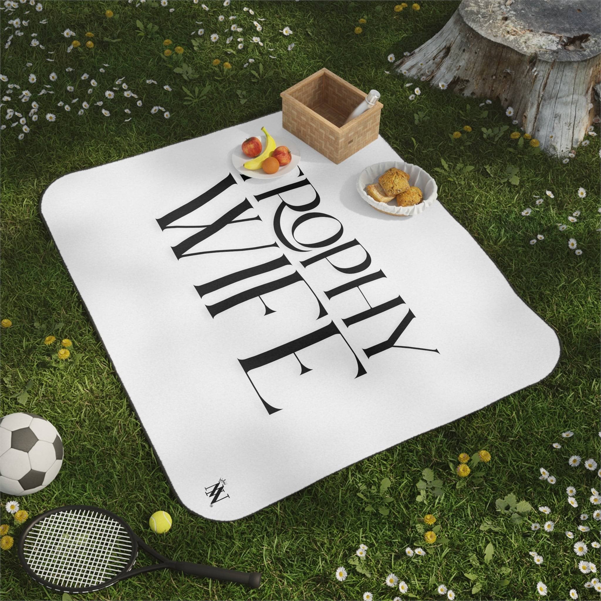 Trophy Wife | Mix Match Fun-Flirty Lovers’ Water-Resistant Blankets