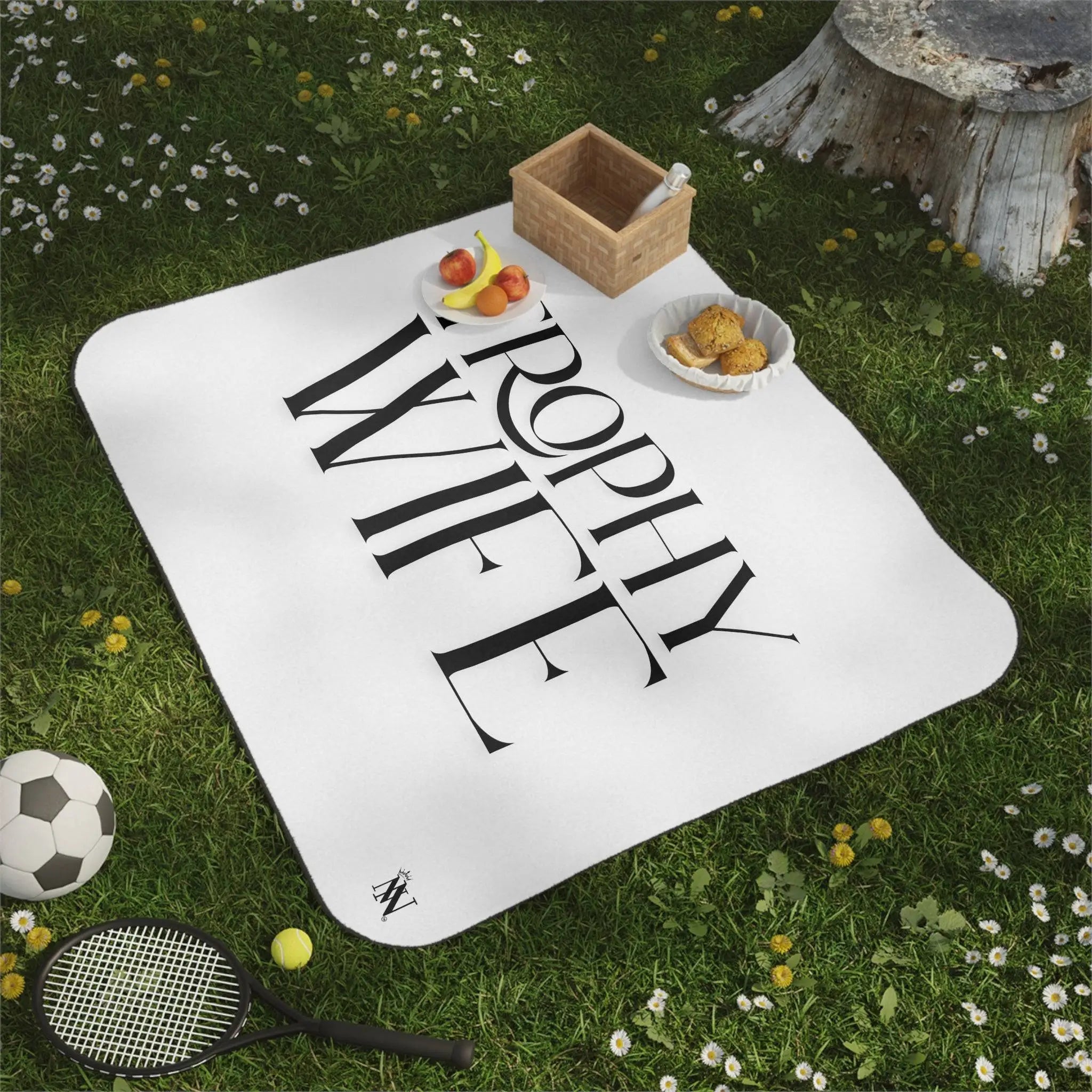 Trophy Wife | Mix Match Fun-Flirty Lovers’ Water-Resistant Blankets