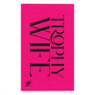 Trophy Wife Pink Mix & Match Soft Sex Towels | Naughty Lovers’ Gifts