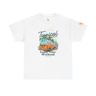 Tropical Beach | Mix & Match Cotton Unisex Fun-Flirty Lovers’ T-Shirts