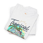 Tropical Beach | Mix & Match Cotton Unisex Fun-Flirty Lovers’ T-Shirts
