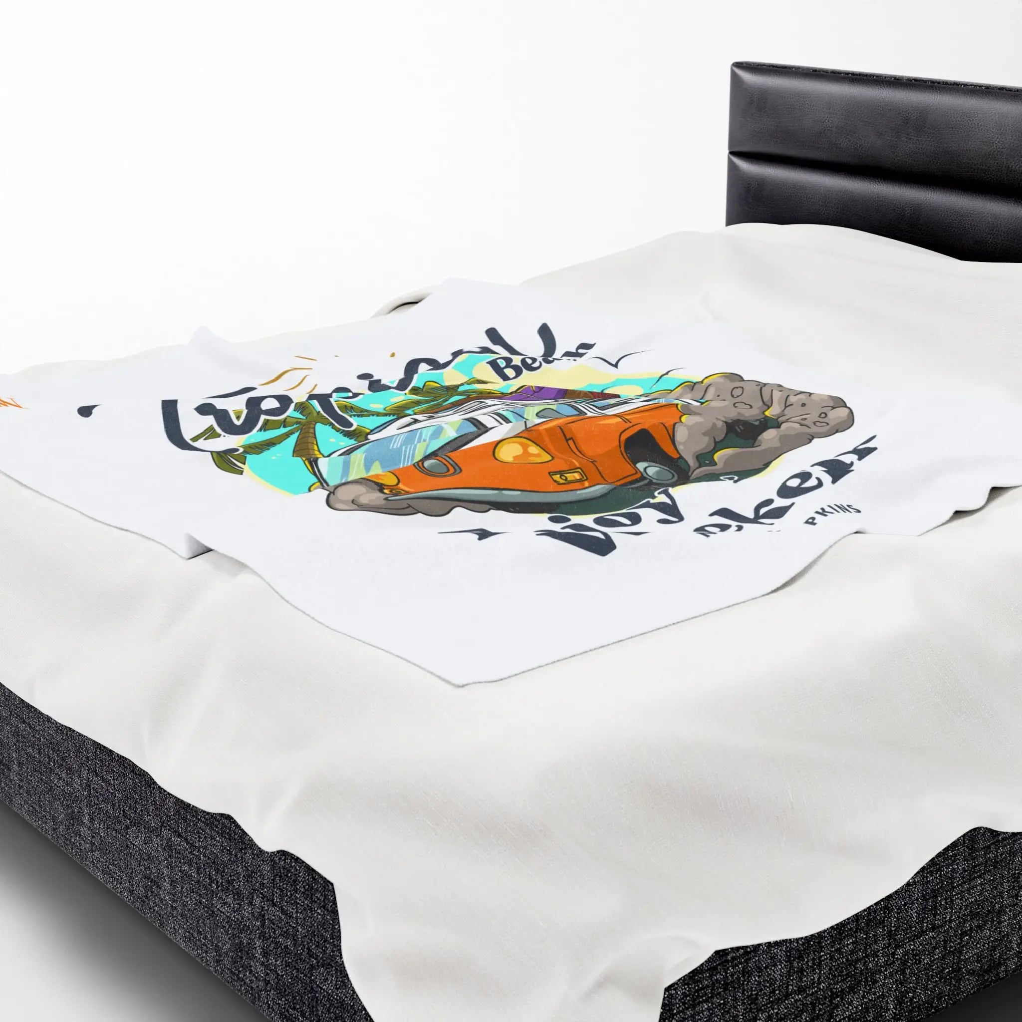 Tropical Beach | Mix & Match Soft Fun-Flirty Lovers’ Blankets