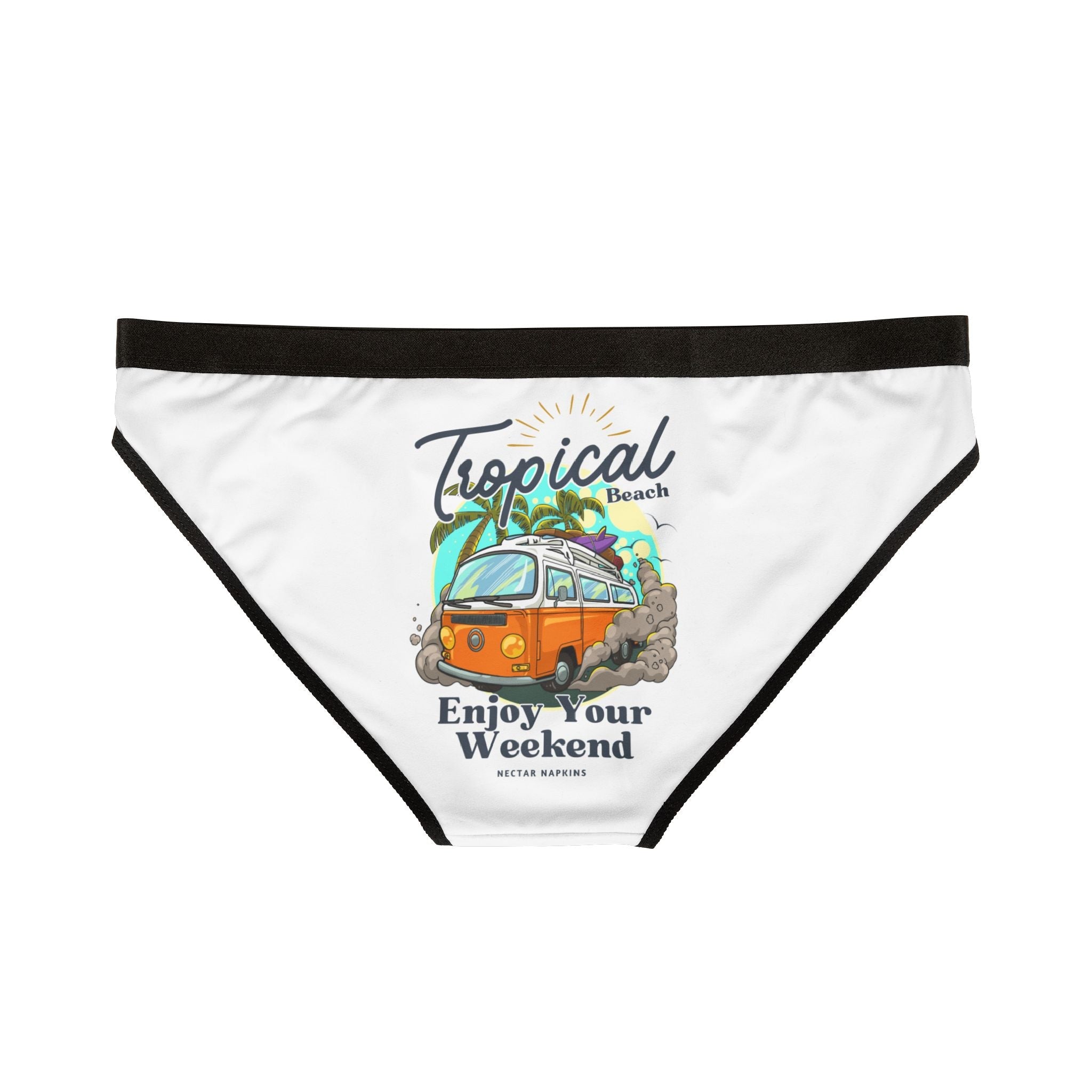Tropical Beach | Mix & Match Women’s Fun-Flirty Lovers’ Panties
