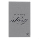 True Love Story Grey | Mix & Match Soft Fun-Flirty Lovers’ Towels