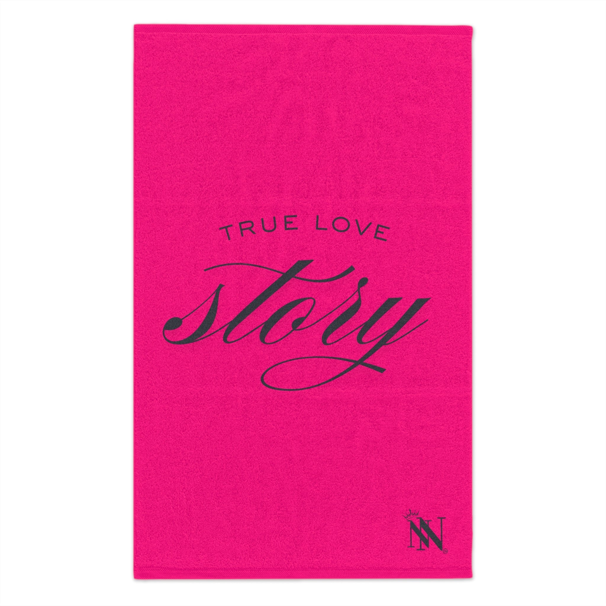True Love Story Pink | Mix & Match Soft Fun-Flirty Lovers’ Towels