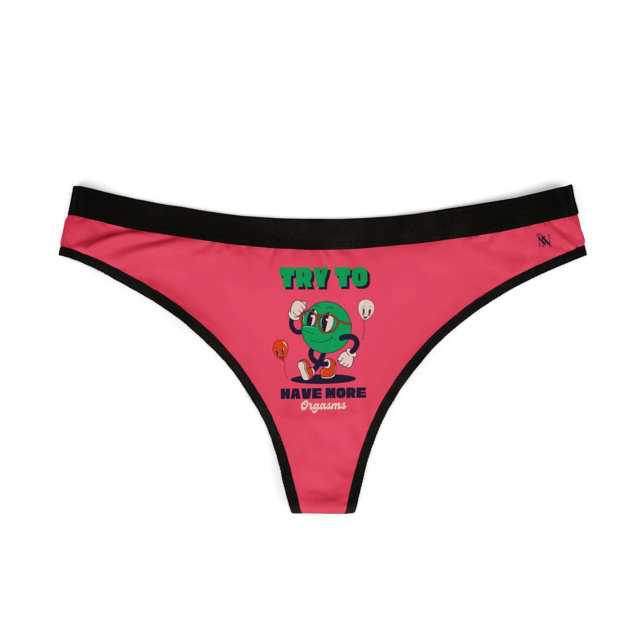 Try To Have More Orgasms | Mix & Match Women’s Fun-Flirty Lovers’ Thongs