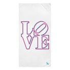 Two-Demensional Love | Mix & Match Naughty XL Fun-Flirty Lovers’ Towels