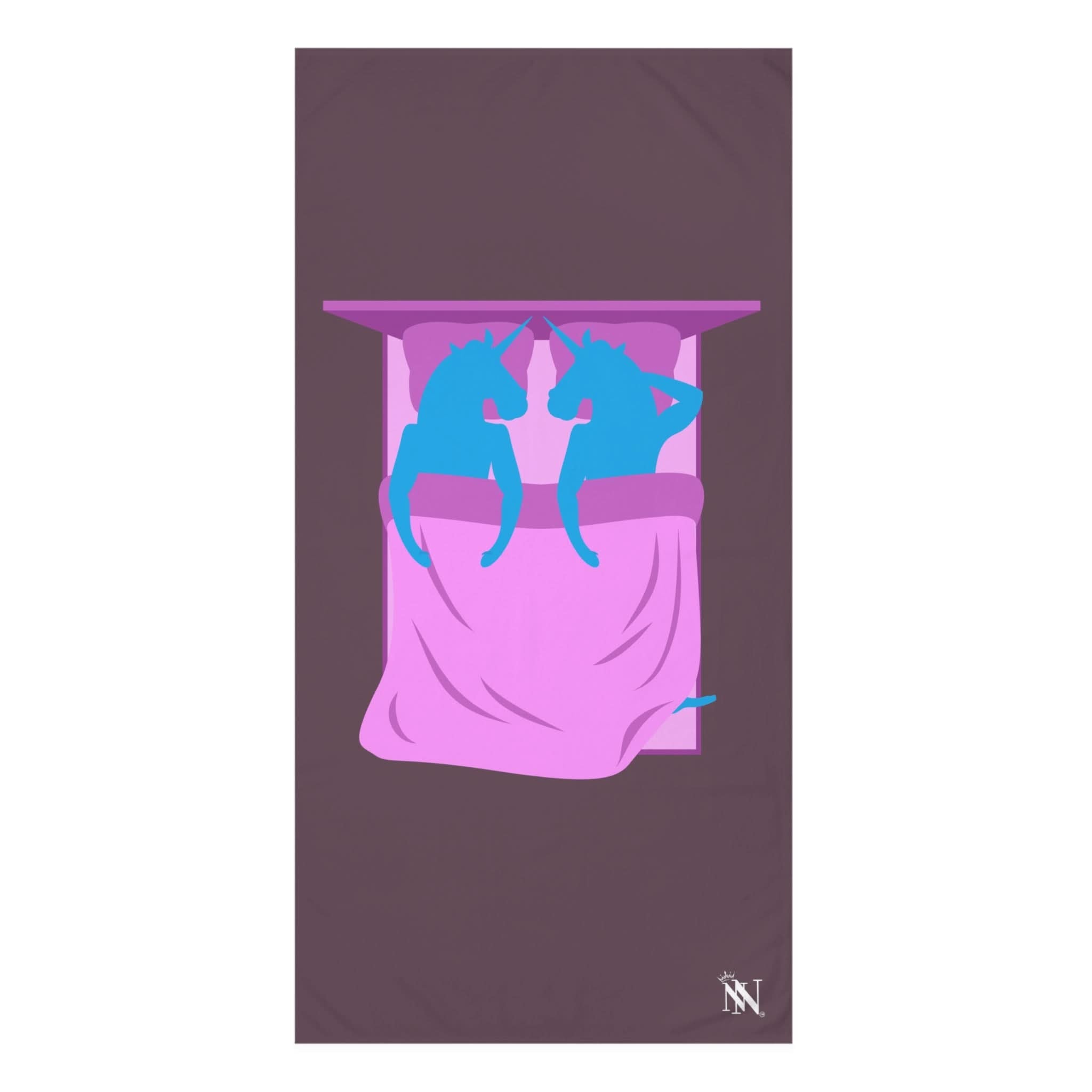 Two Unicorns | Mix & Match Naughty XL Fun-Flirty Lovers’ Towels
