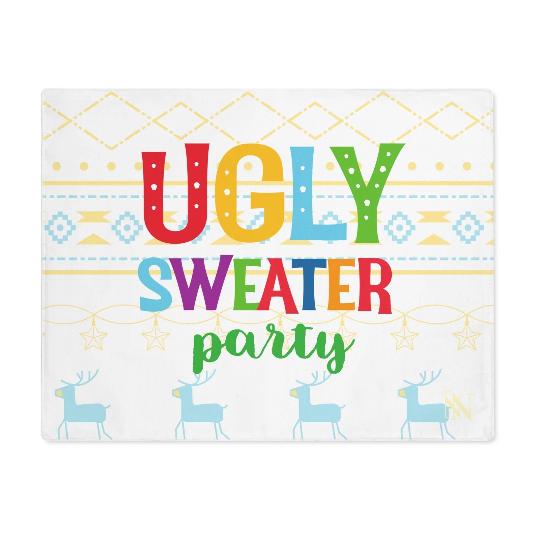 Ugly Sweater Party Christmas | Mix & Match Playful Fun-Flirty Lovers’ Toy Mats