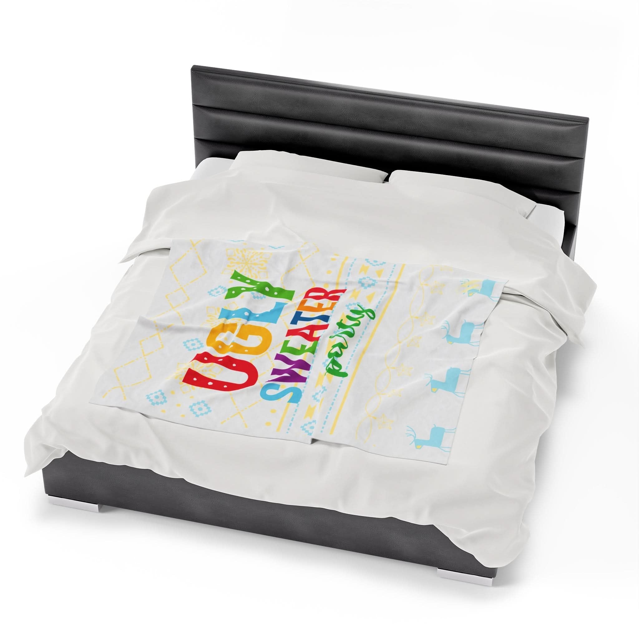 Ugly Sweater Party | Mix & Match Fun-Flirty Lovers’ Blankets