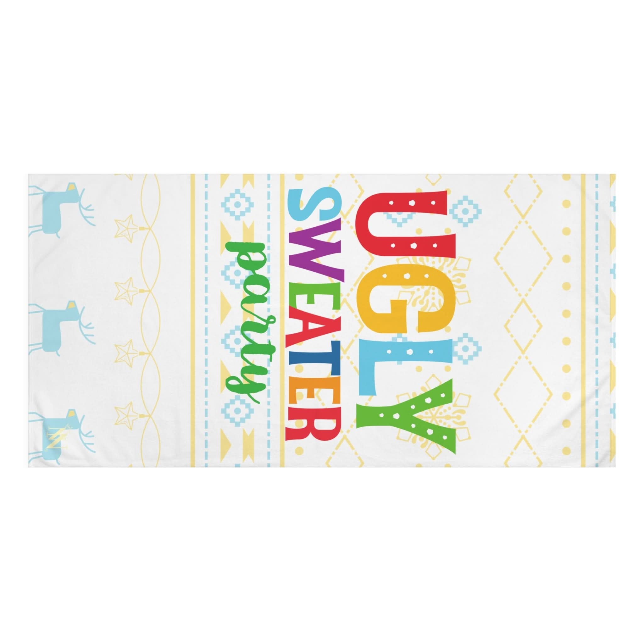 Ugly Sweater Party | Mix & Match Naughty XL Fun-Flirty Lovers’ Towels