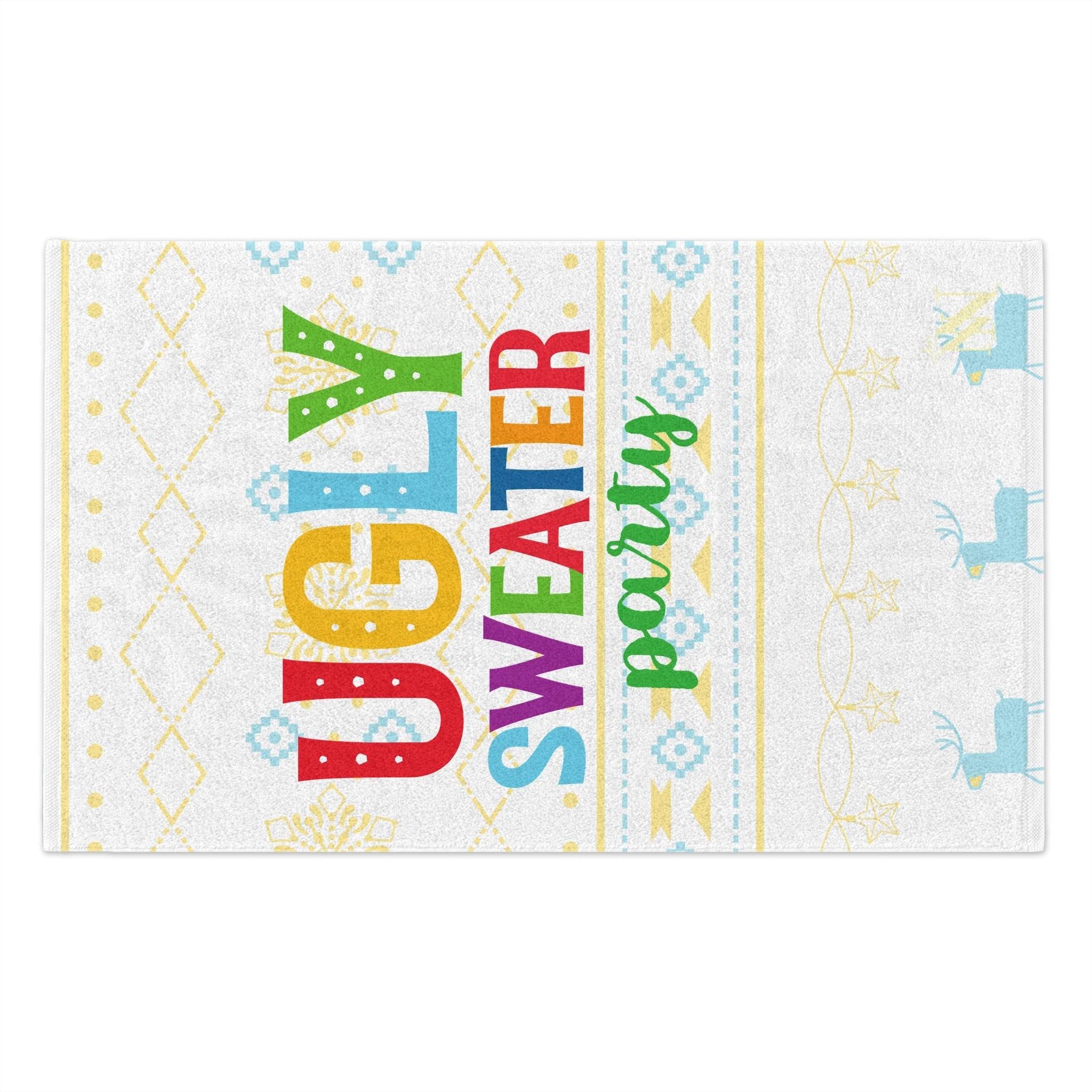 Ugly Sweater Party | Mix & Match Soft Fun-Flirty Lovers’ Towels