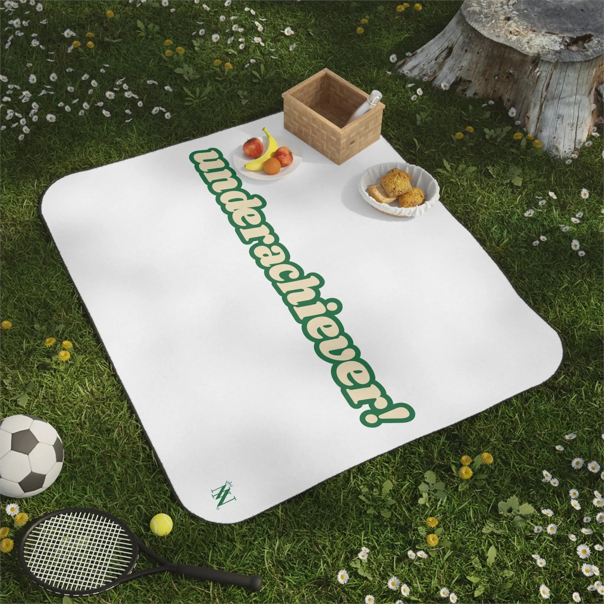 Under Achiever! | Mix Match Fun-Flirty Lovers’ Water-Resistant Blankets