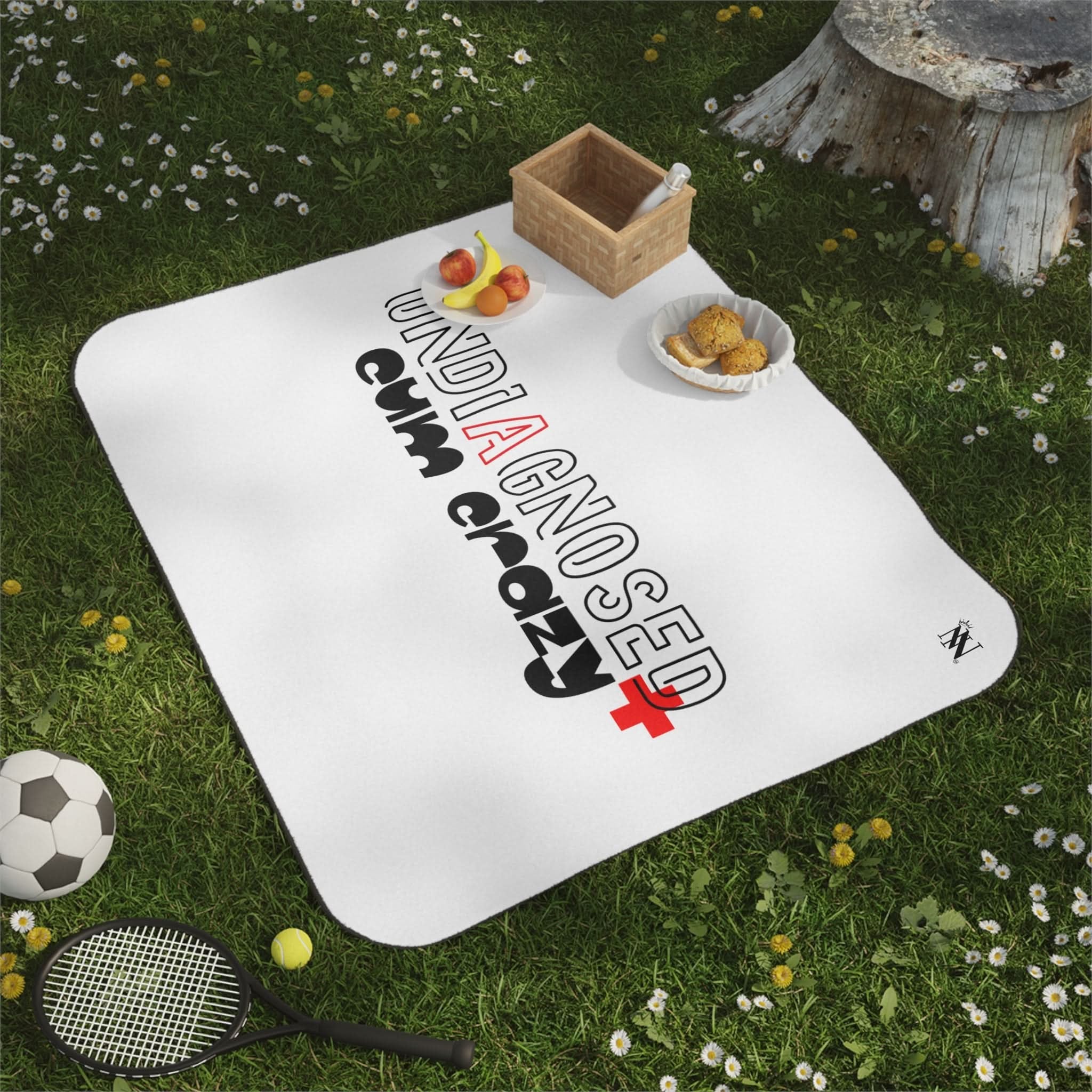 Undiagnosed Cum Crazy | Mix Match Fun-Flirty Lovers’ Water-Resistant Blankets