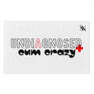 Undiagnosed Cum Crazy | Mix & Match Soft Fun-Flirty Lovers’ Towels