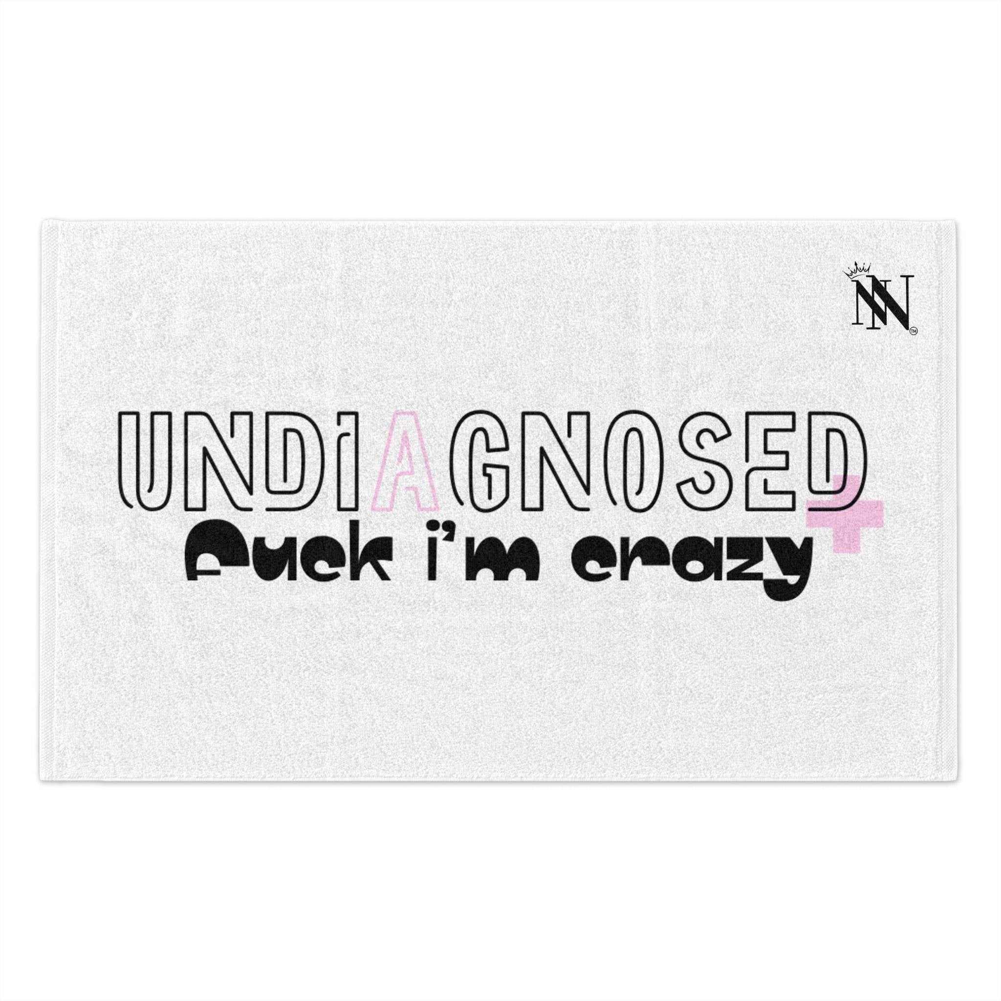 Undiagnosed Fuck I’m Crazy | Mix & Match Soft Fun-Flirty Lovers’ Towels