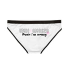 Undiagnosed Fuck I’m Crazy | Mix & Match Women’s Fun-Flirty Lovers’ Panties