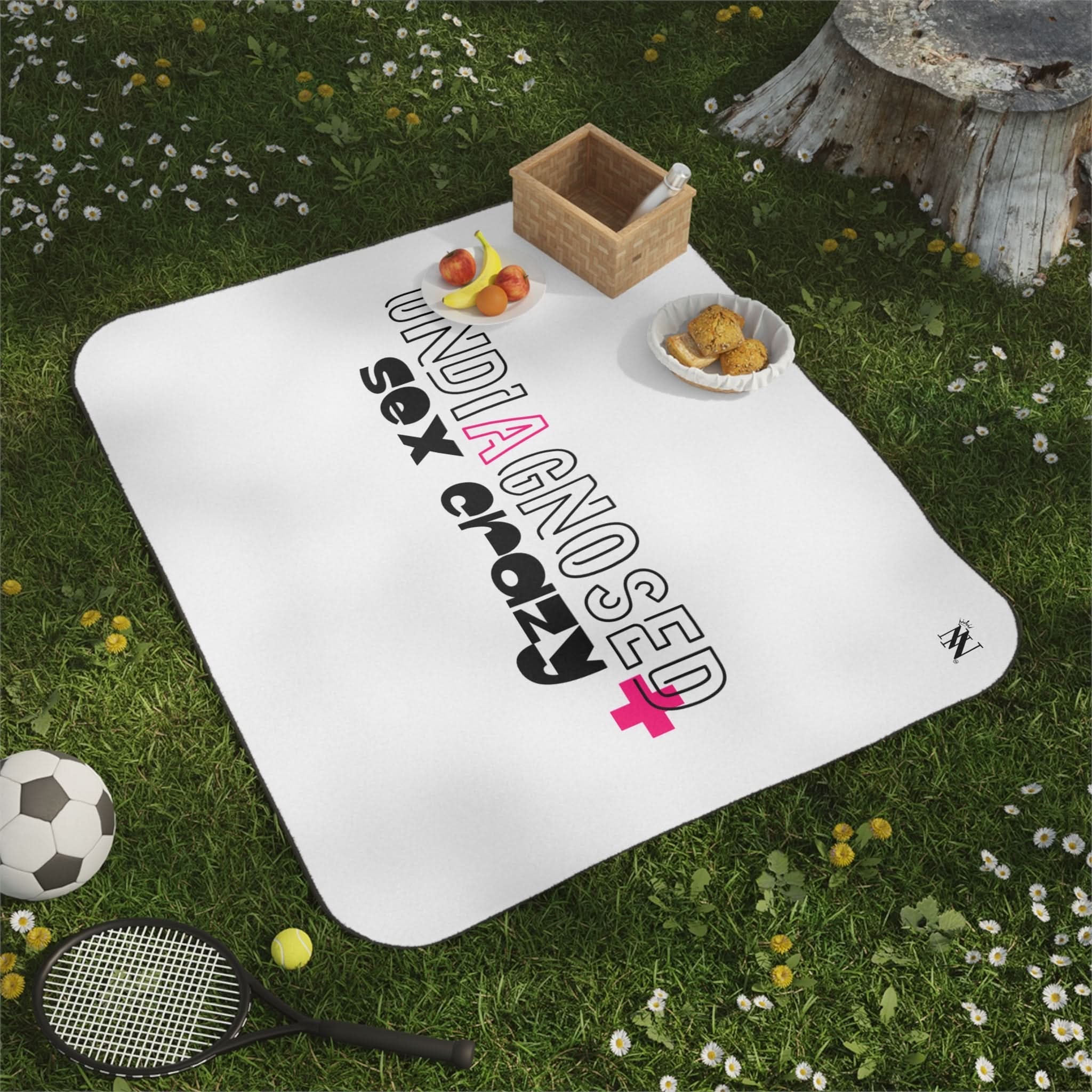 Undiagnosed Sex Crazy | Mix Match Fun-Flirty Lovers’ Water-Resistant Blankets