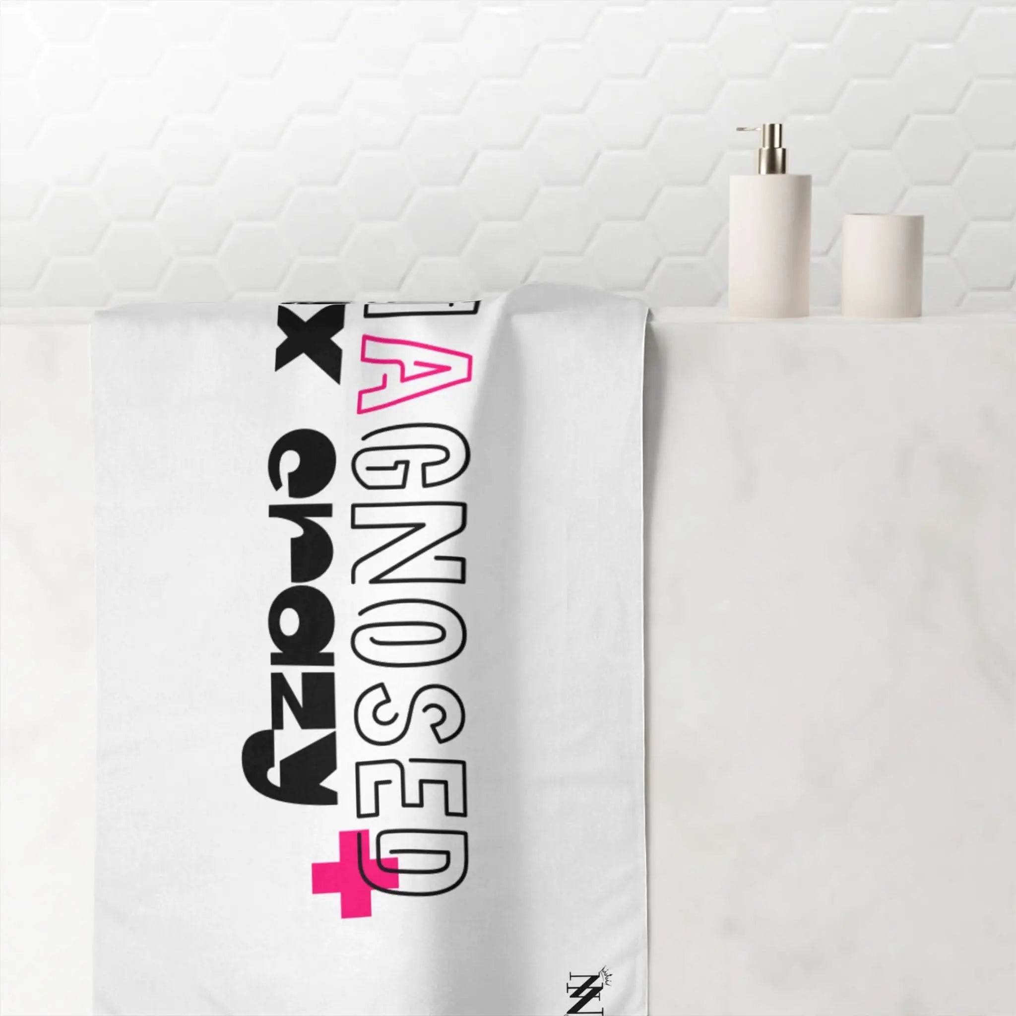 Undiagnosed Sex Crazy | Mix & Match Naughty XL Fun-Flirty Lovers’ Towels