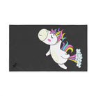 Unicorn Fart Butt Dark Grey | Mix & Match Original Fun-Flirty Lovers’ Towels