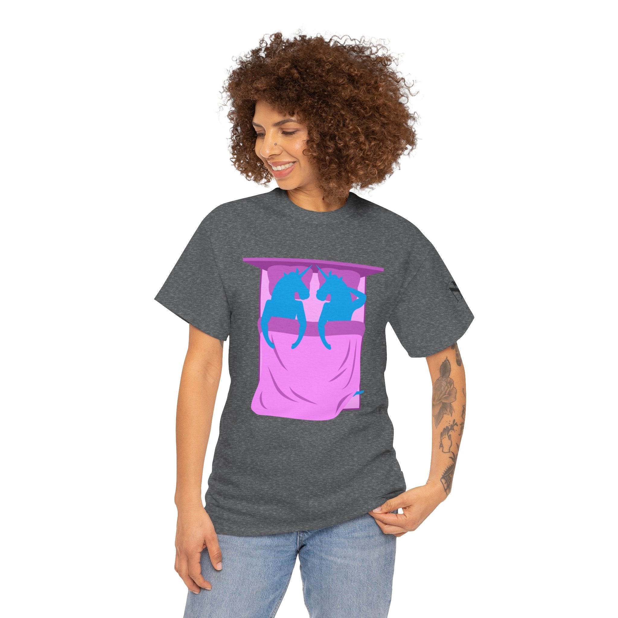 Unicorn Pleasure | Mix & Match 100% Cotton Unisex Fun-Flirty Lovers’ Tees