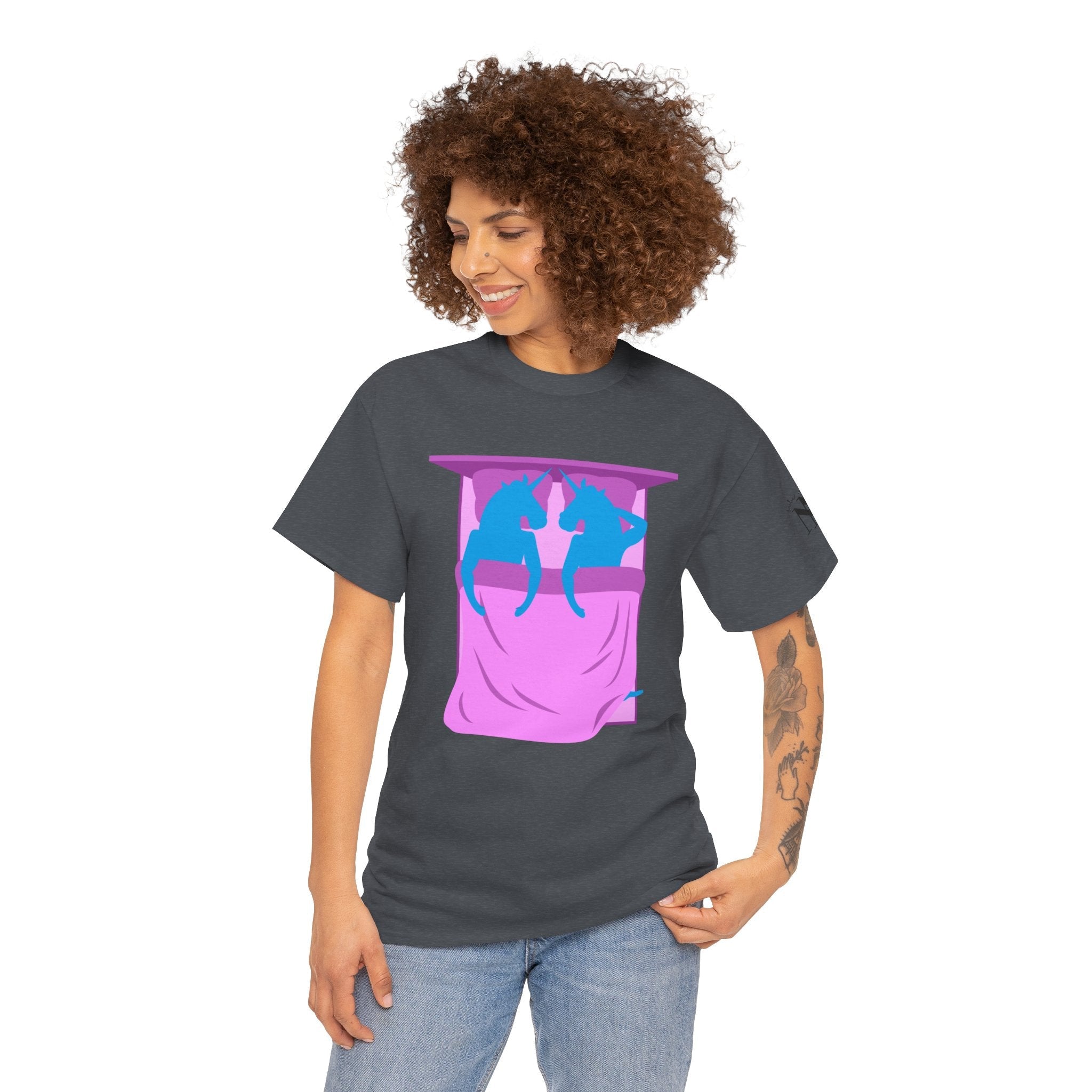 Unicorn Pleasure | Mix & Match 100% Cotton Unisex Fun-Flirty Lovers’ Tees