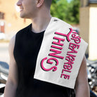 Unspeakable Things | Mix & Match Soft Fun-Flirty Lovers’ Towels
